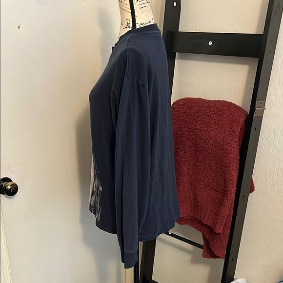 Taylor Swift Blue The Eras Tour Graphic Long Sleeve Shirt - Picture 3 of 7